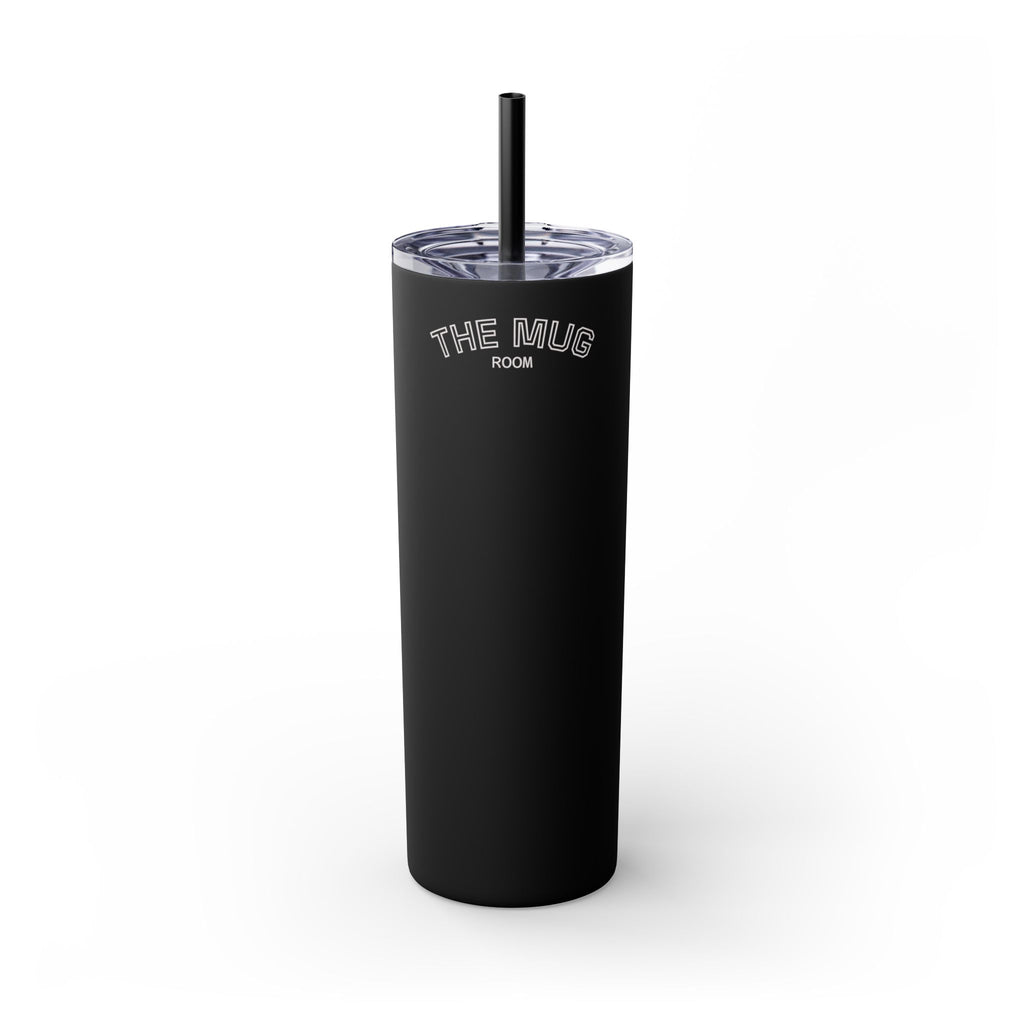 Skinny 20oz Straw Tumbler – 'The Mug Room' Minimalist Insulated Travel Cup
