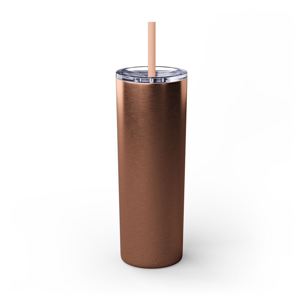 Skinny 20oz Straw Tumbler – 'The Mug Room' Minimalist Insulated Travel Cup