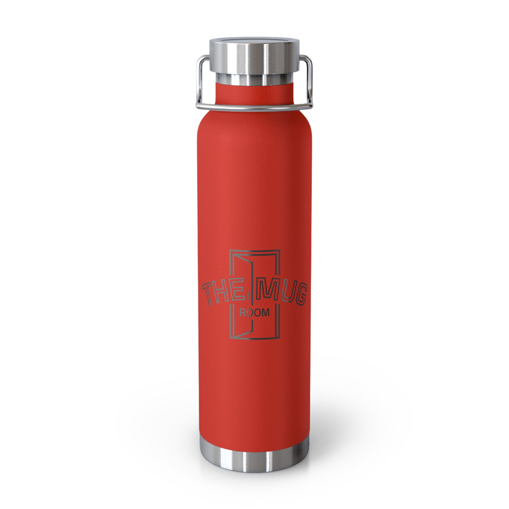 Insulated Copper Water Bottle 22oz — Vacuum Flask for Cold & Hot Drinks