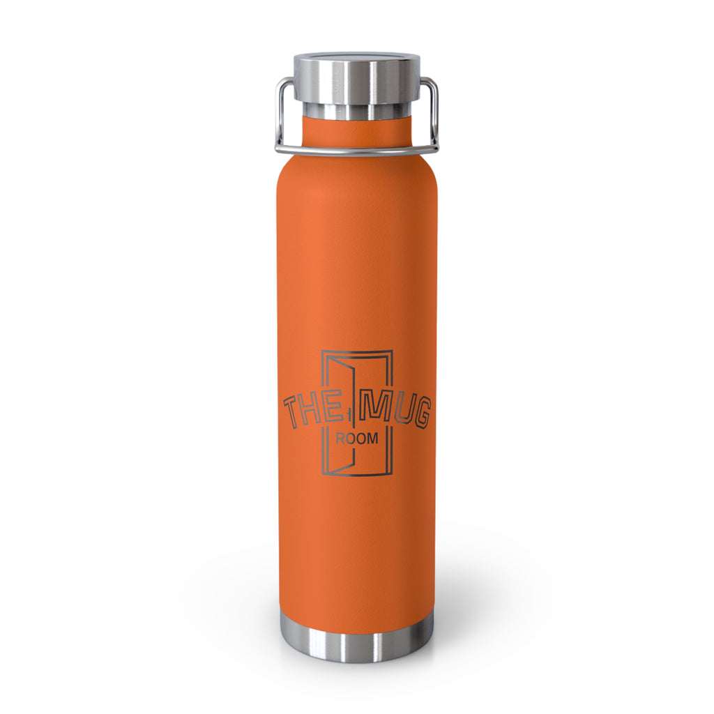 Insulated Copper Water Bottle 22oz — Vacuum Flask for Cold & Hot Drinks