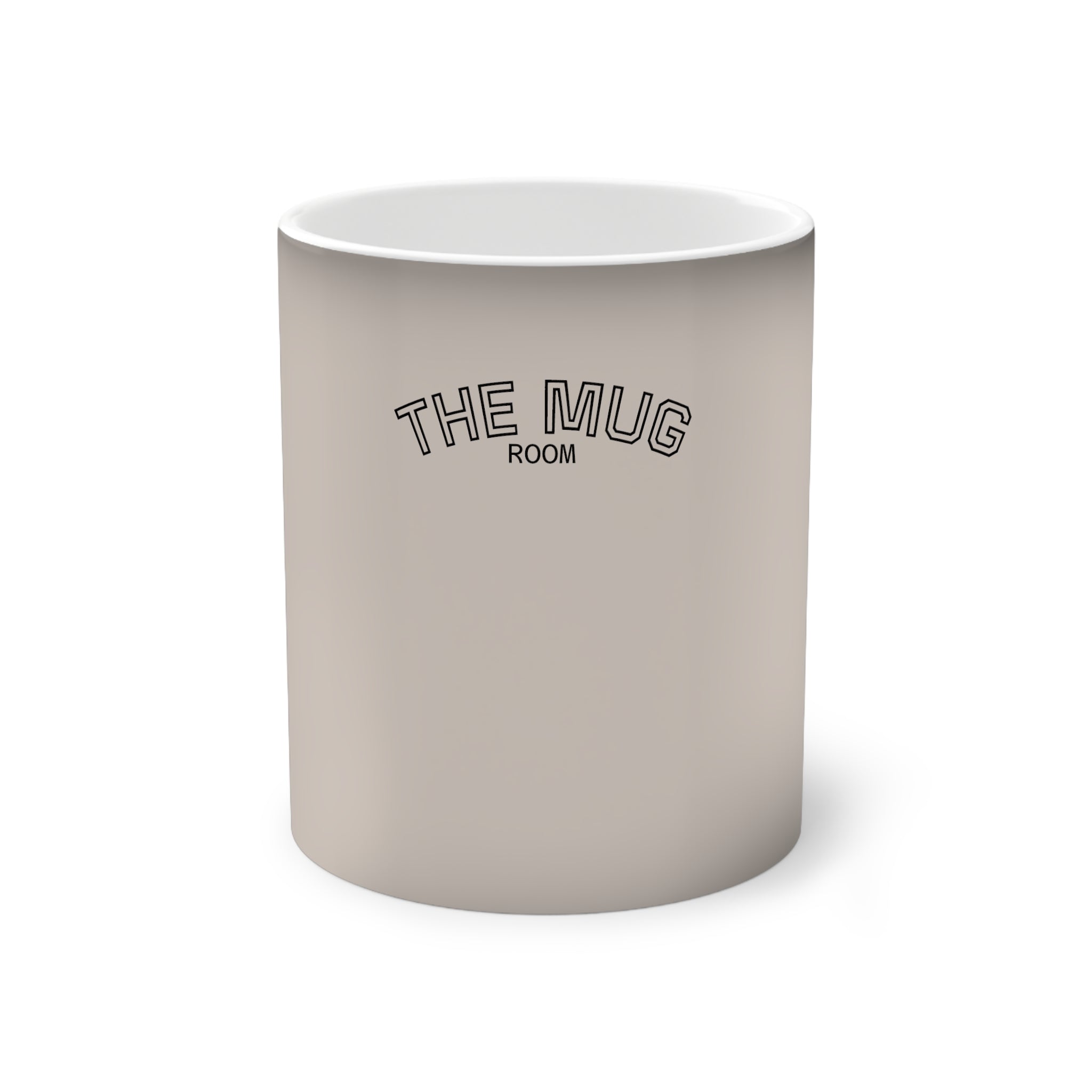 Color-Changing Mug — "The Mug Room" Minimalist Coffee Cup (11 oz)