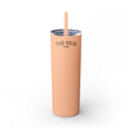 Skinny 20oz Straw Tumbler – 'The Mug Room' Minimalist Insulated Travel Cup