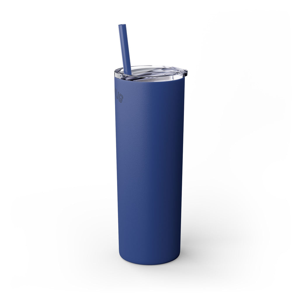 Skinny 20oz Straw Tumbler – 'The Mug Room' Minimalist Insulated Travel Cup