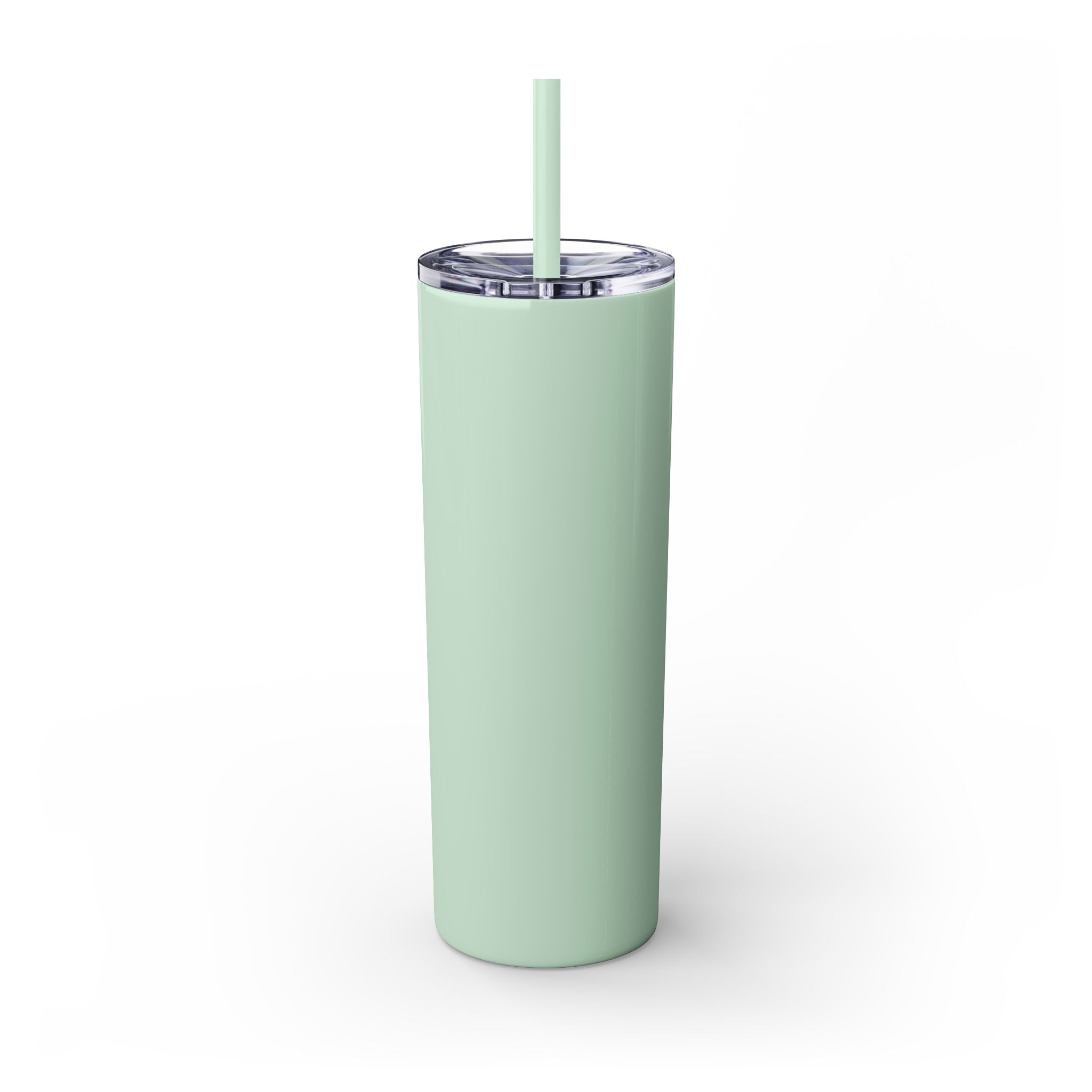 Skinny 20oz Straw Tumbler – 'The Mug Room' Minimalist Insulated Travel Cup