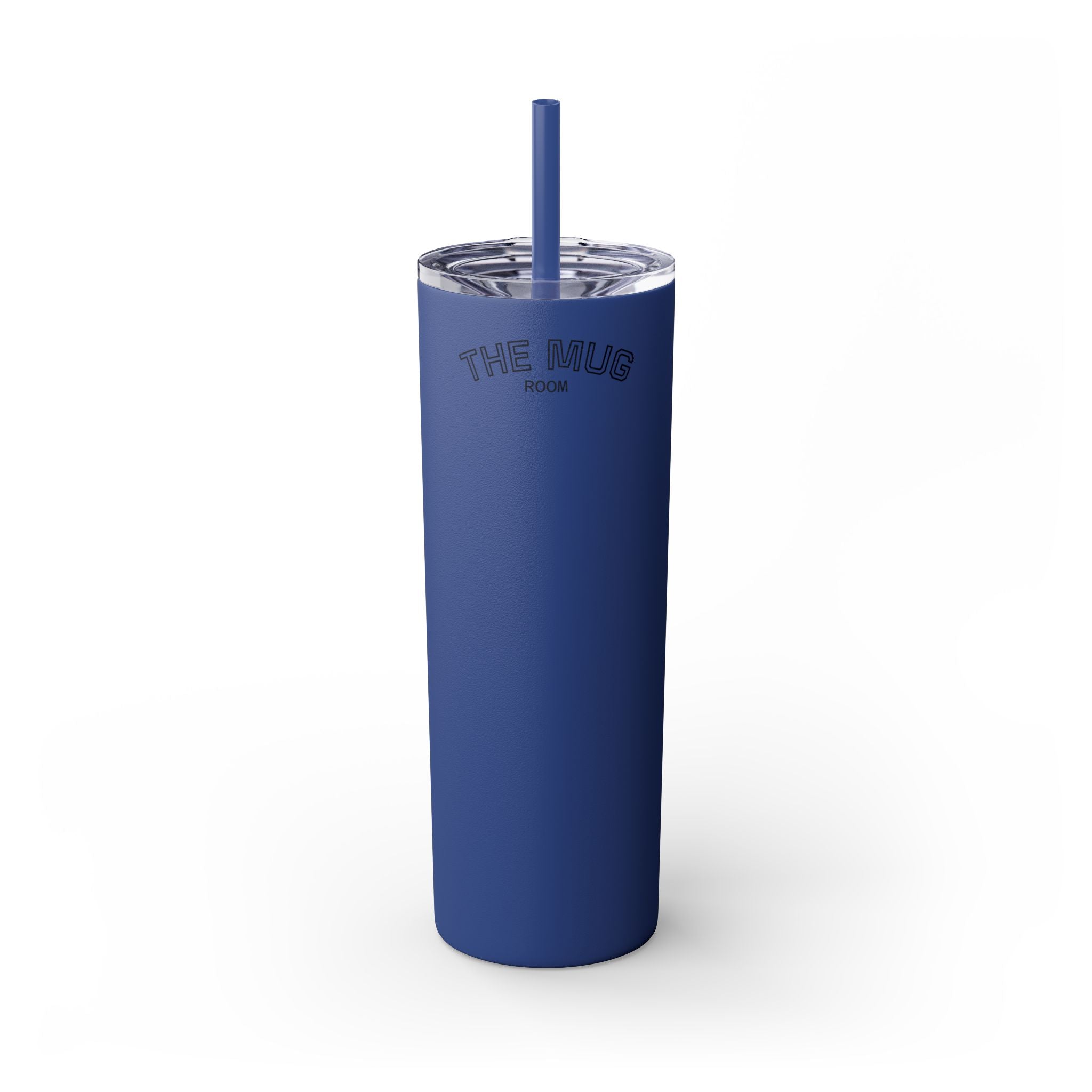 Skinny 20oz Straw Tumbler – 'The Mug Room' Minimalist Insulated Travel Cup