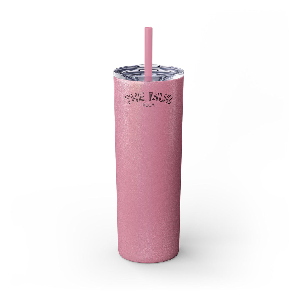 Skinny 20oz Straw Tumbler – 'The Mug Room' Minimalist Insulated Travel Cup