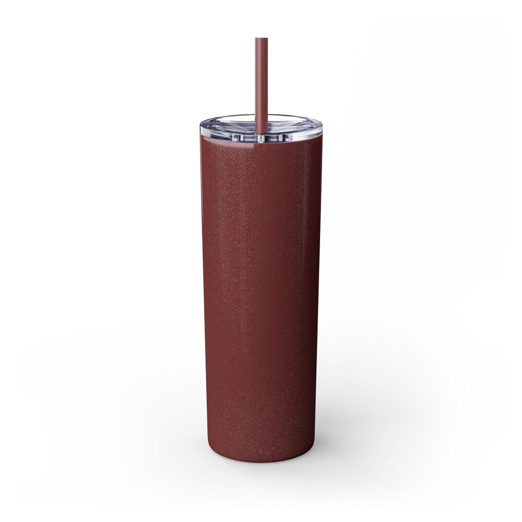 Skinny 20oz Straw Tumbler – 'The Mug Room' Minimalist Insulated Travel Cup