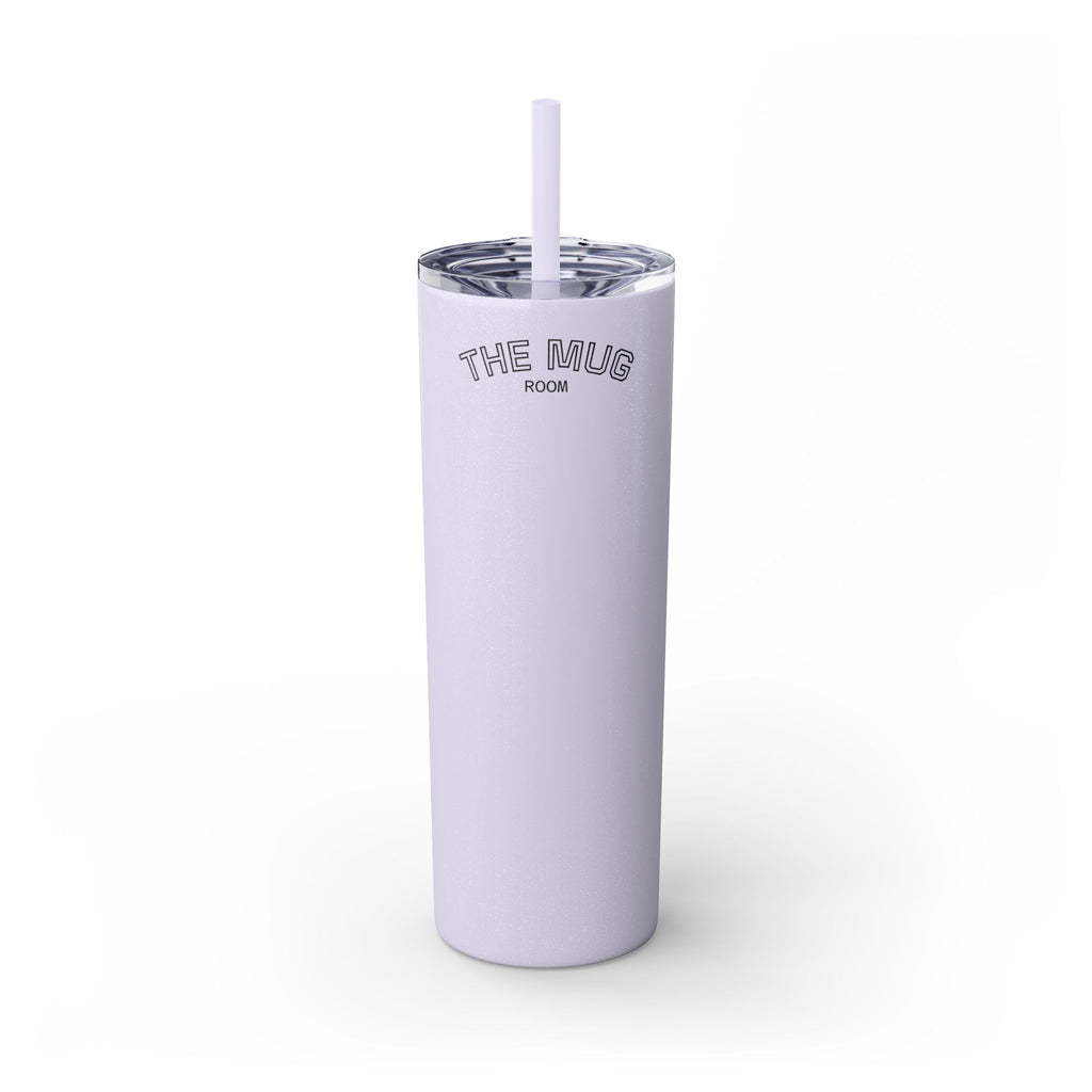 Skinny 20oz Straw Tumbler – 'The Mug Room' Minimalist Insulated Travel Cup