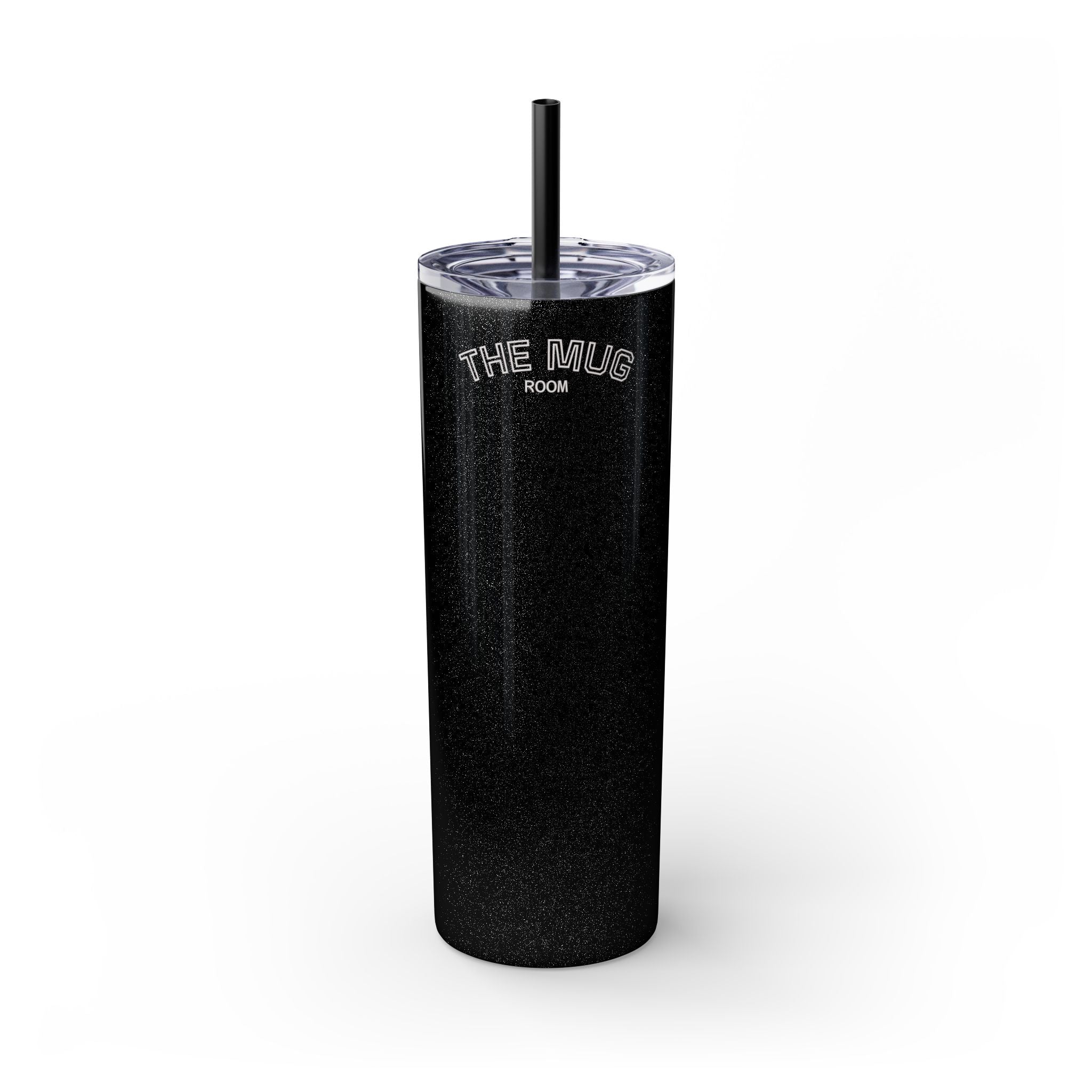 Skinny 20oz Straw Tumbler – 'The Mug Room' Minimalist Insulated Travel Cup