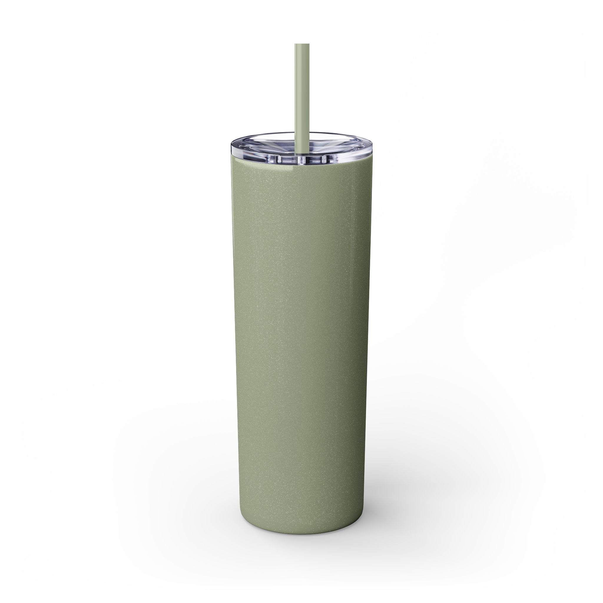 Skinny 20oz Straw Tumbler – 'The Mug Room' Minimalist Insulated Travel Cup