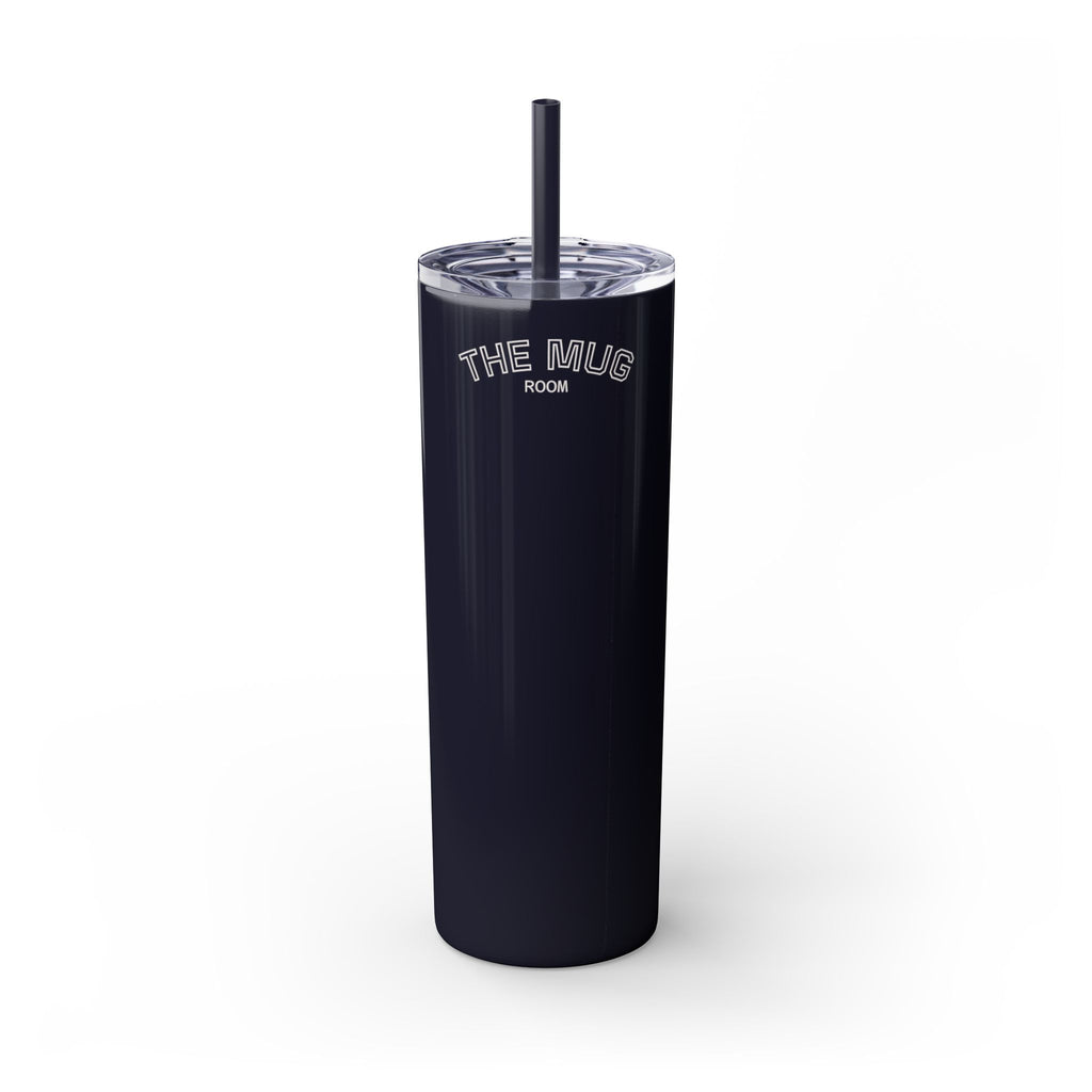 Skinny 20oz Straw Tumbler – 'The Mug Room' Minimalist Insulated Travel Cup