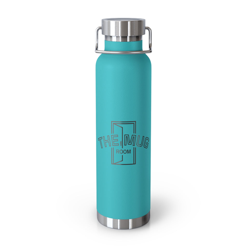 Insulated Copper Water Bottle 22oz — Vacuum Flask for Cold & Hot Drinks