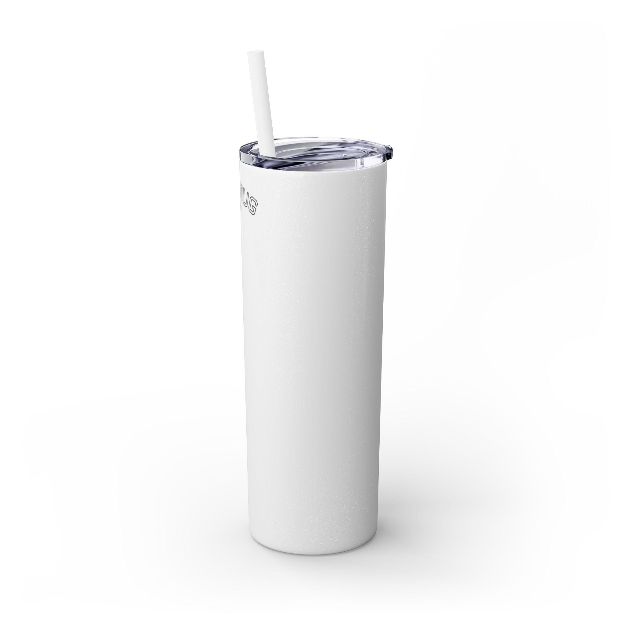 Skinny 20oz Straw Tumbler – 'The Mug Room' Minimalist Insulated Travel Cup
