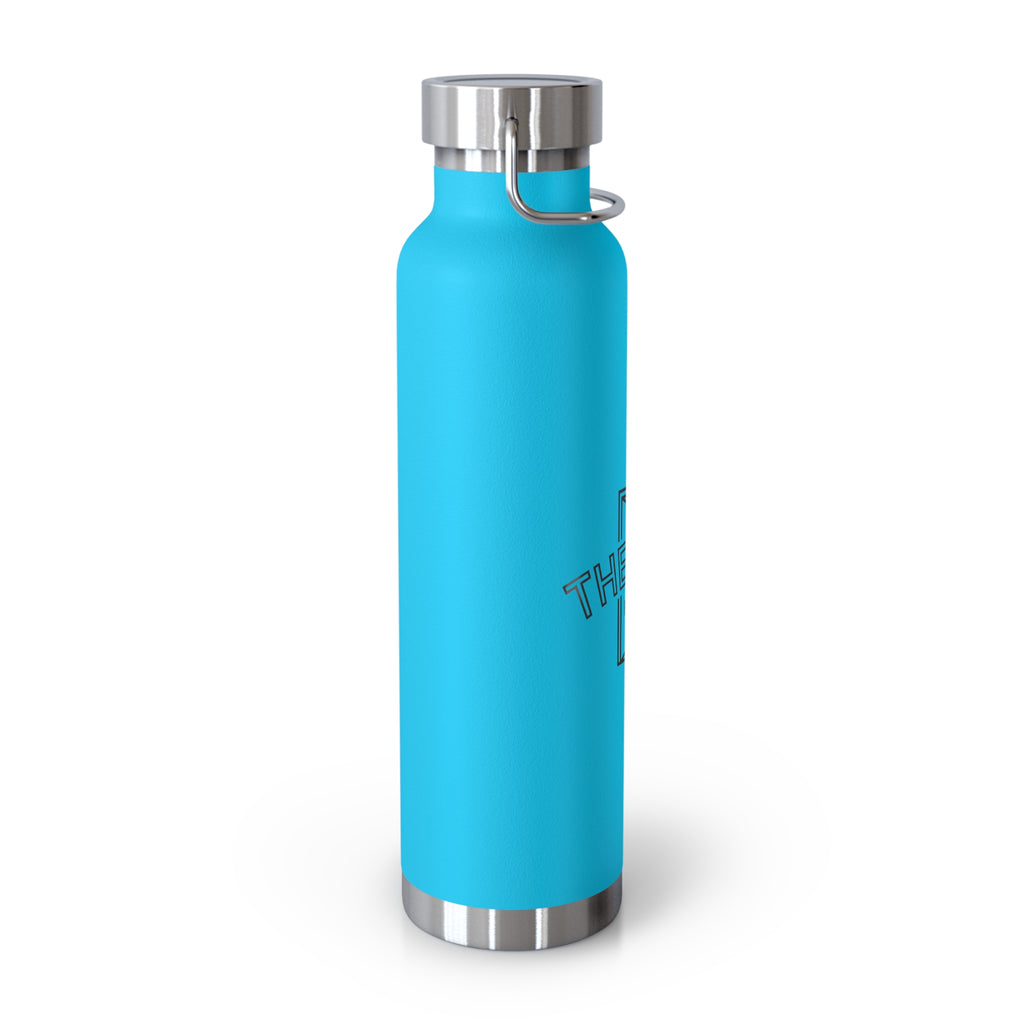 Insulated Copper Water Bottle 22oz — Vacuum Flask for Cold & Hot Drinks