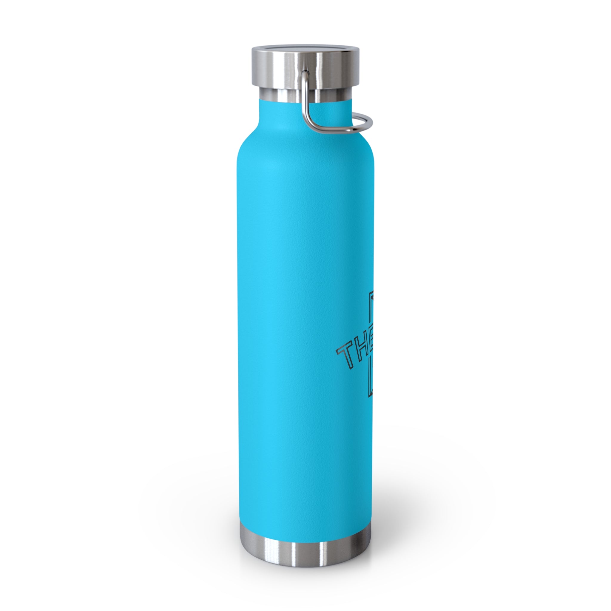 Insulated Copper Water Bottle 22oz — Vacuum Flask for Cold & Hot Drinks