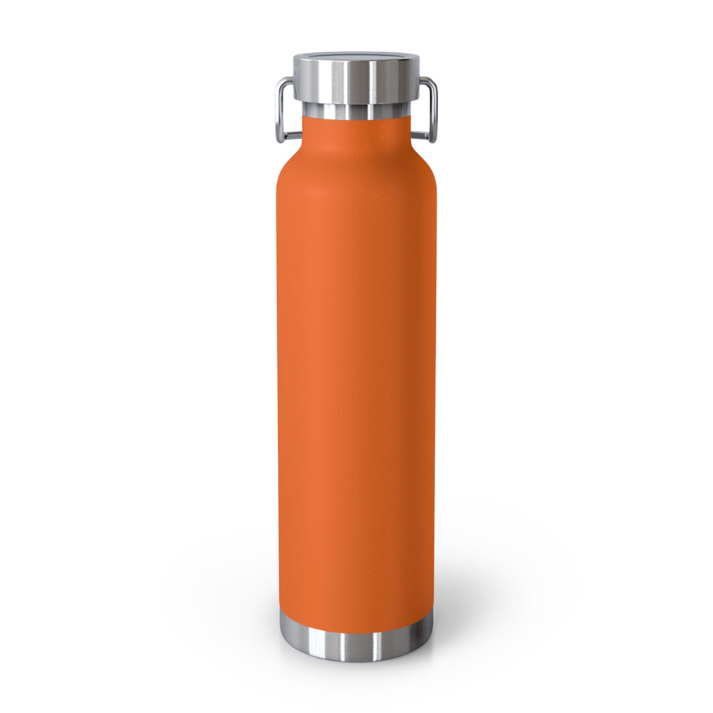 Insulated Copper Water Bottle 22oz — Vacuum Flask for Cold & Hot Drinks