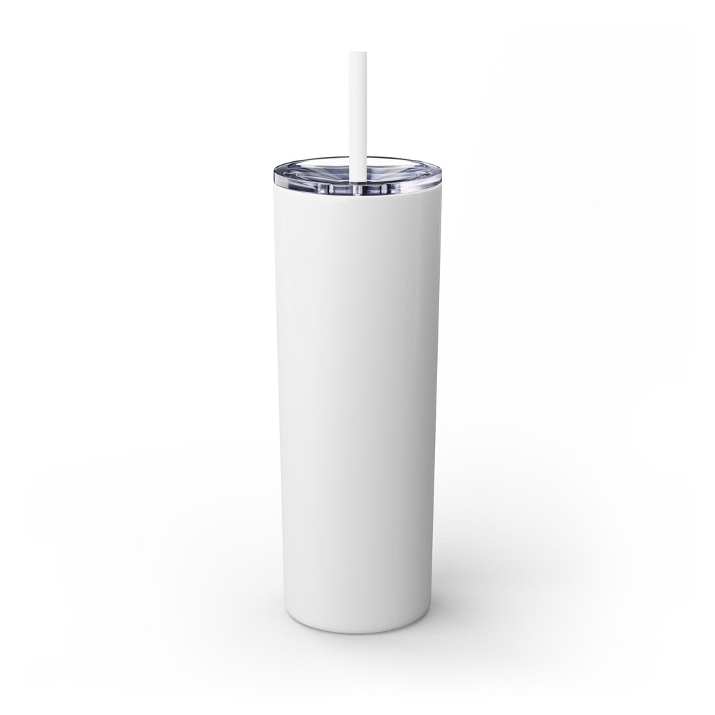 Skinny 20oz Straw Tumbler – 'The Mug Room' Minimalist Insulated Travel Cup