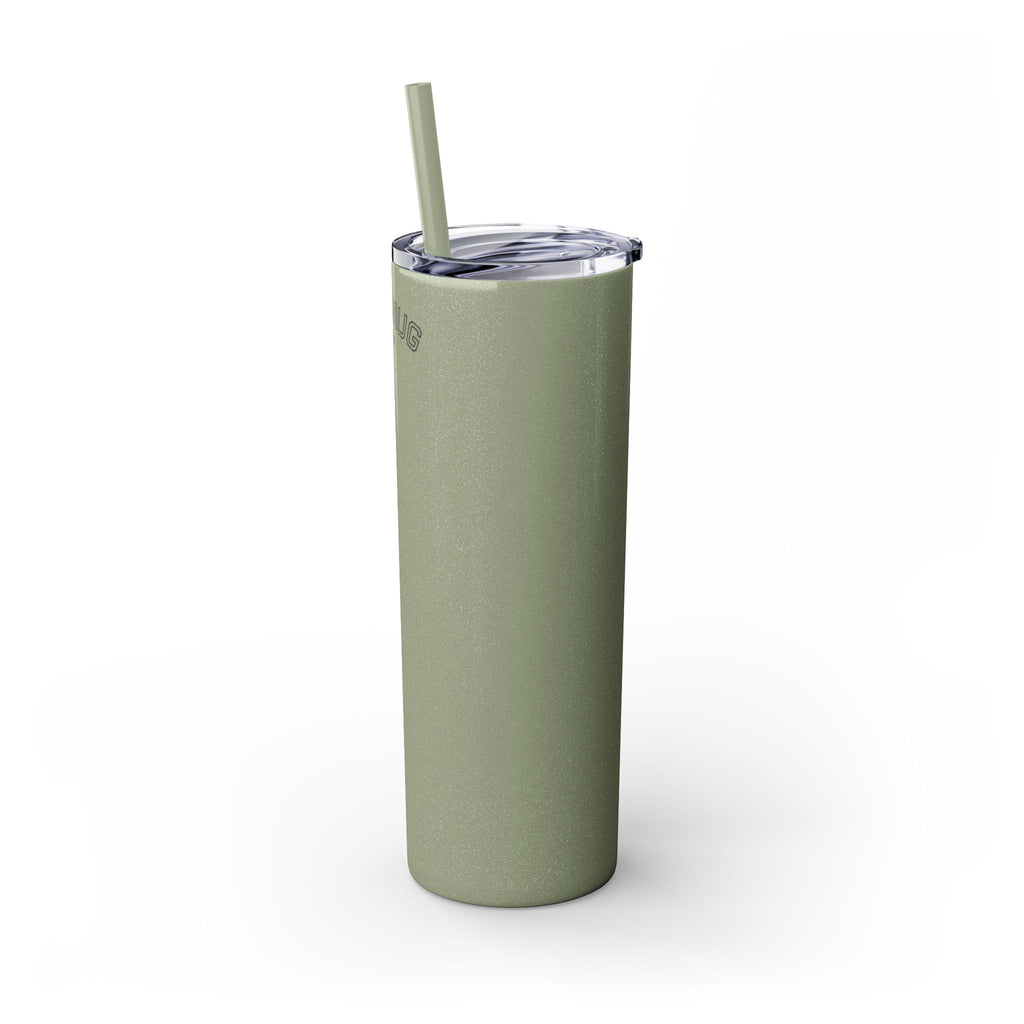 Skinny 20oz Straw Tumbler – 'The Mug Room' Minimalist Insulated Travel Cup