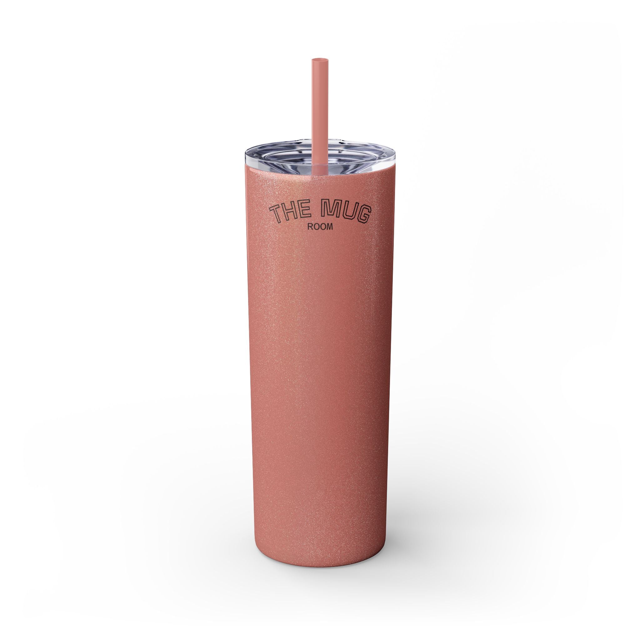 Skinny 20oz Straw Tumbler – 'The Mug Room' Minimalist Insulated Travel Cup